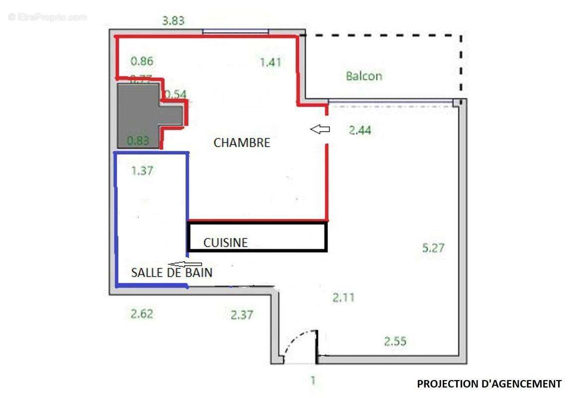 Appartement à PARIS-16E