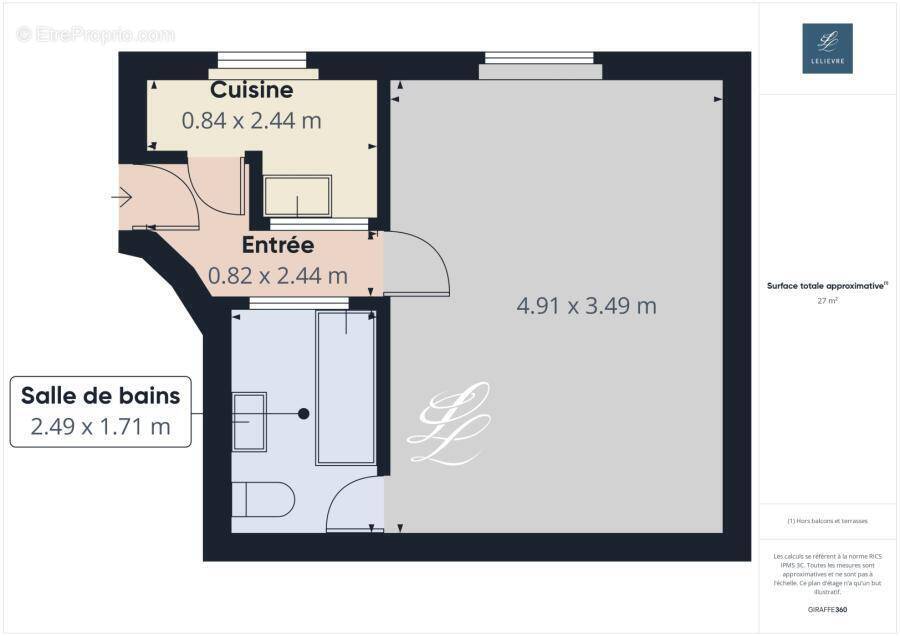 Appartement à PARIS-15E