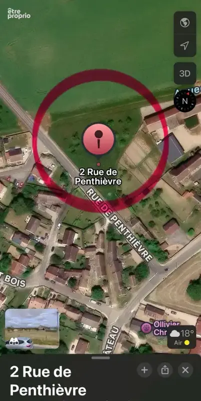 sur la commune de Bu, dans résidence privée terrains clos à Bâtir de 404 à 821 m², - photo 3