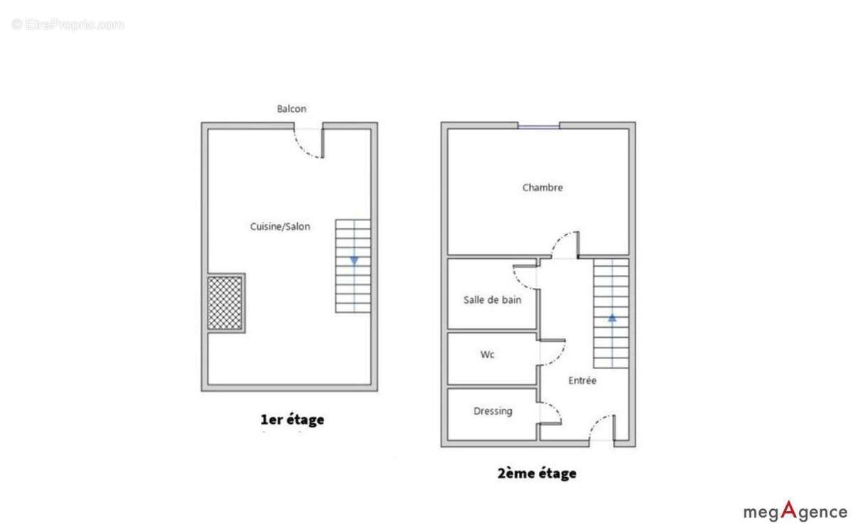 Duplex inversé à rénover de 31 m² - photo 6