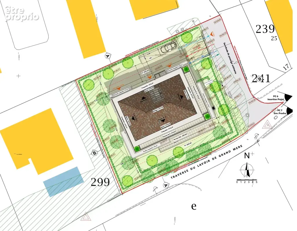 Aix-en-provence - terrain de 1 269 m2 avec permis purgé pour 6 logements - photo 3