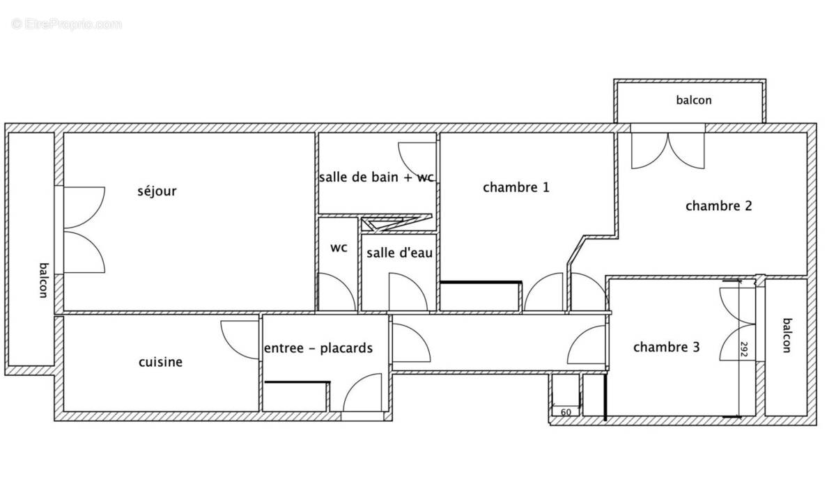 Appartement à PARIS-19E