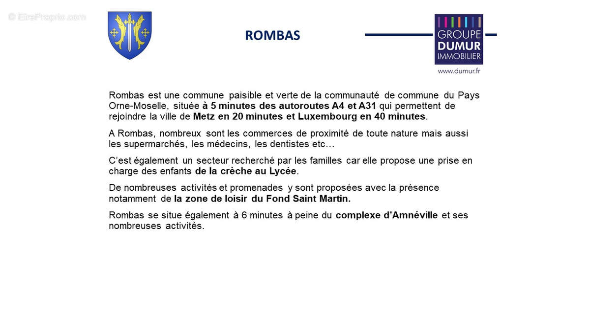 Appartement à ROMBAS