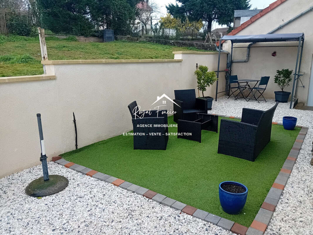 Terrasse sans vis à vis  - Maison à CHATELLERAULT