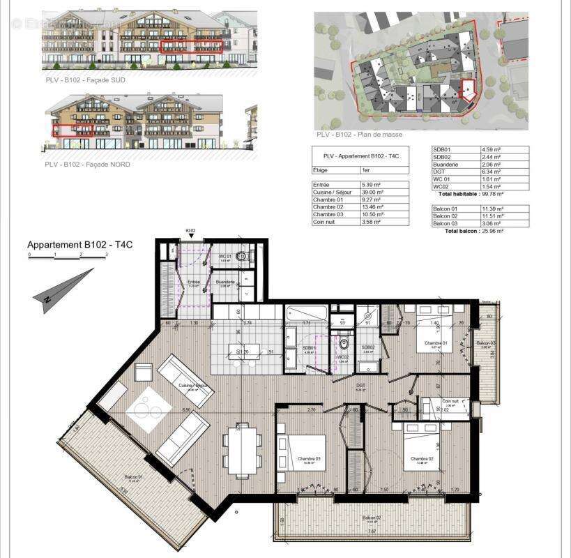 Appartement à SAMOENS