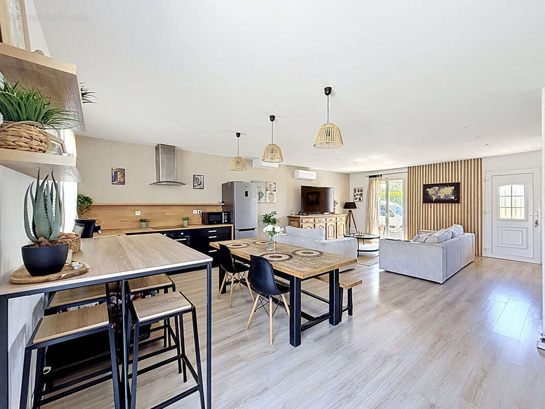 Maison Blyes 90 m2, 3 chambres, un garage,, terrain de 578m2 - photo 5