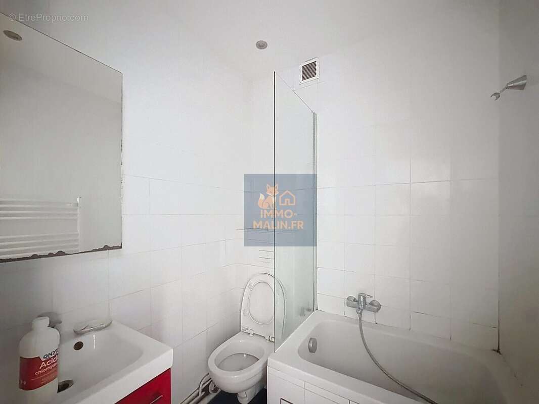 Salle de bains  - Appartement à GENTILLY