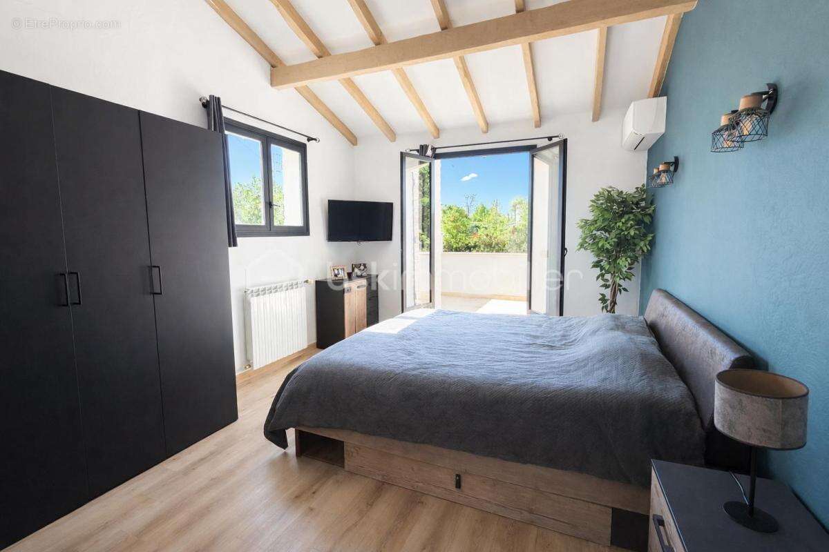 Roquefort-les-pins - superbe villa contemporaine au calme absol - photo 19