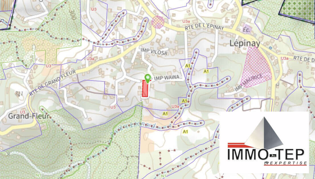 Terrain 1435 m² à Sainte-Luce  - photo 2