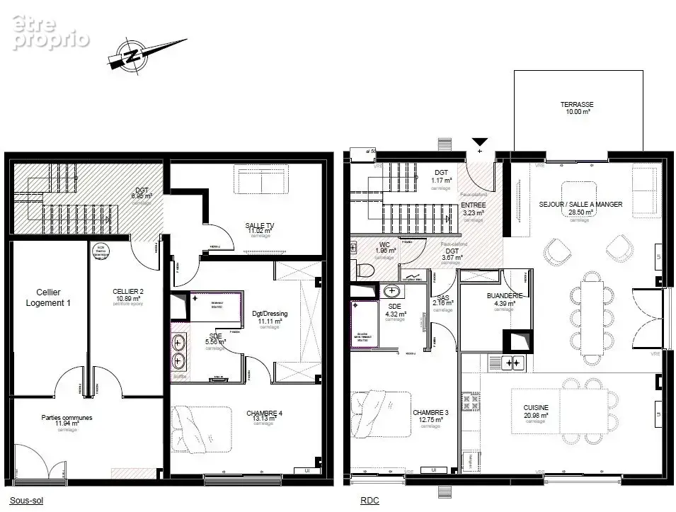 HOSSEGOR PLAGE  Appartement/Villa d'exception avec jardin privatif  185 m²  4 suites  Rénovation 2025 - photo 17