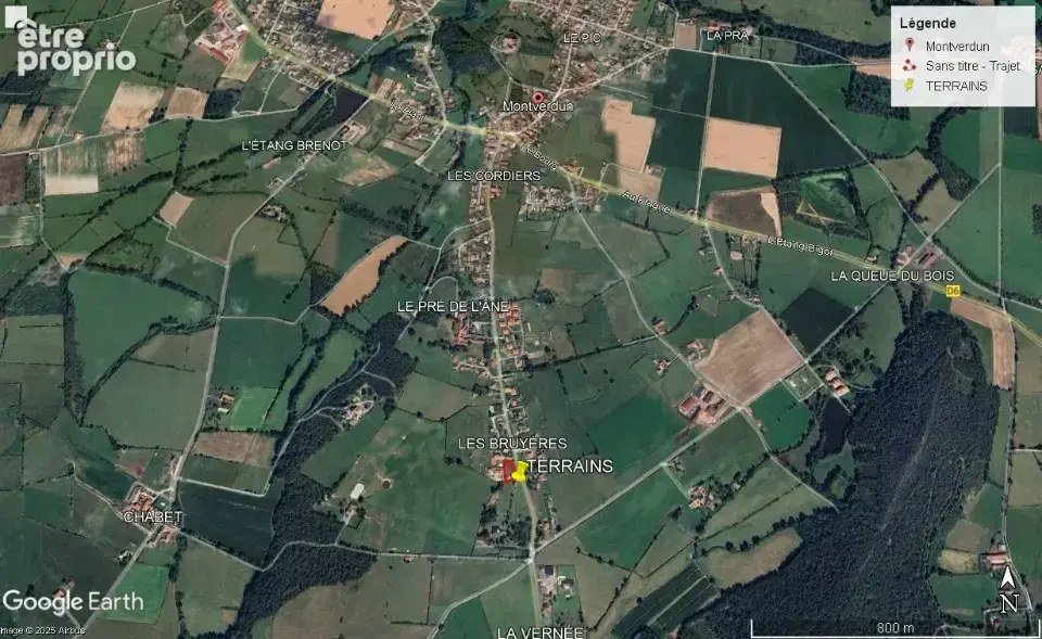Terrain 850 m² à Montverdun  - photo 5