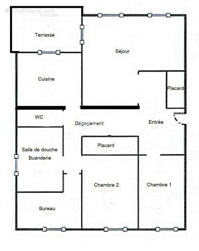 Appartement à BISCHWILLER