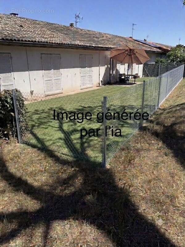 Possibilité d'agrandir le terrain de 25 m²