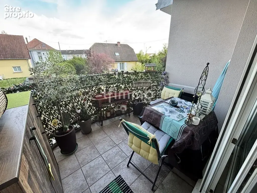 Appartement T2 46m2 Balcon Kingersheim - photo 7