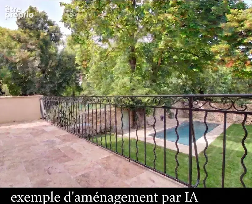 Maison à Saint-Cannat — Écrin de verdure plein centre au calme avec fort potentiel ( travaux) - photo 6
