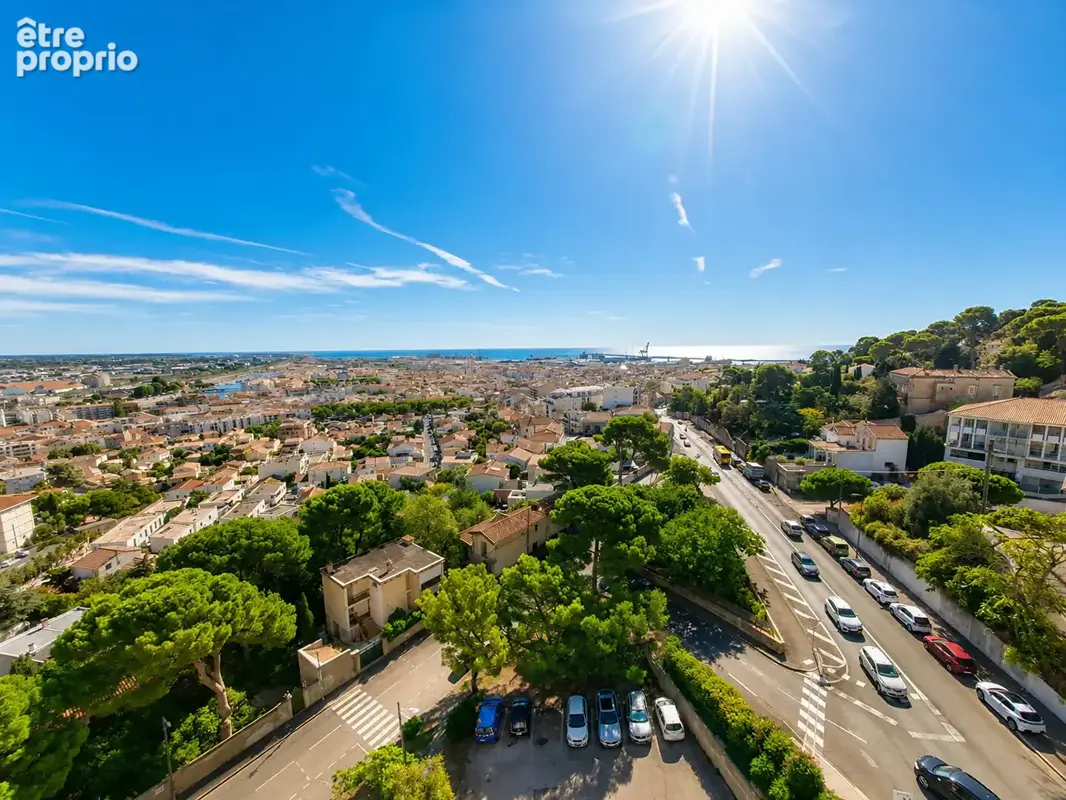 T3 avec vue panoramique sur la mer et le mont saint-clair - photo 9
