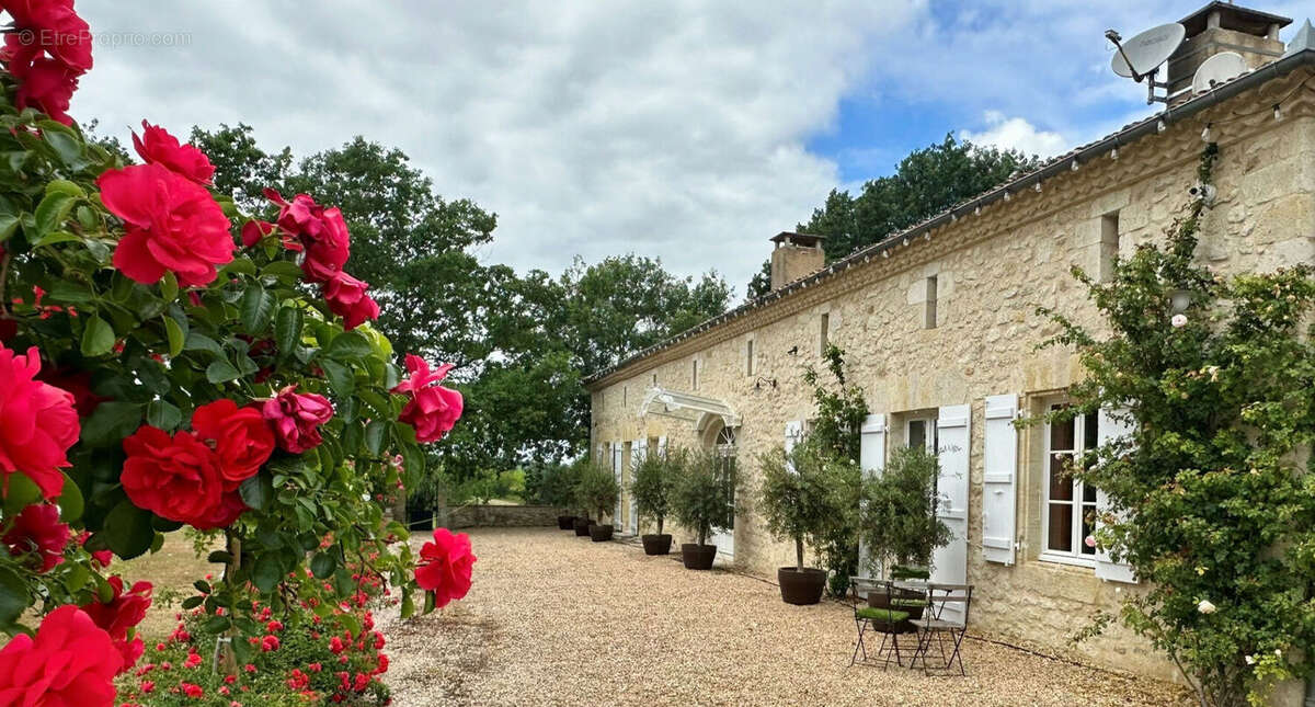 entrée façade sud - Maison à CONDOM