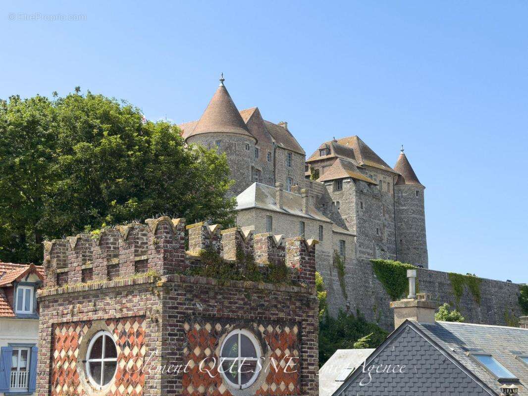 Vue panoramique château et mer / coeur de dieppe - photo 5