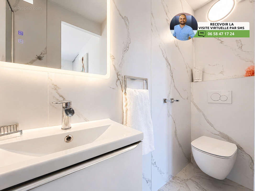 Appartement 4P à vendre à Le Cannet (06110) - photo 23
