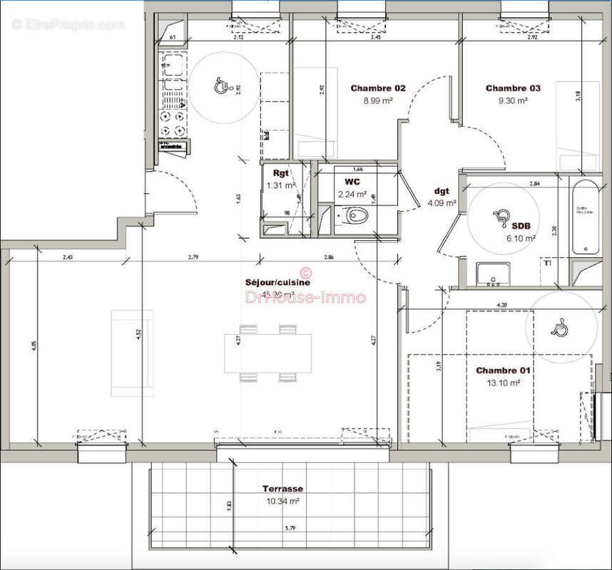 Appartement à TOURCOING