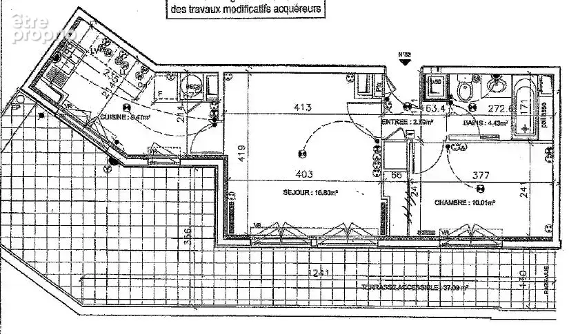 Dernier etage - appartement recent + terrasse - photo 7