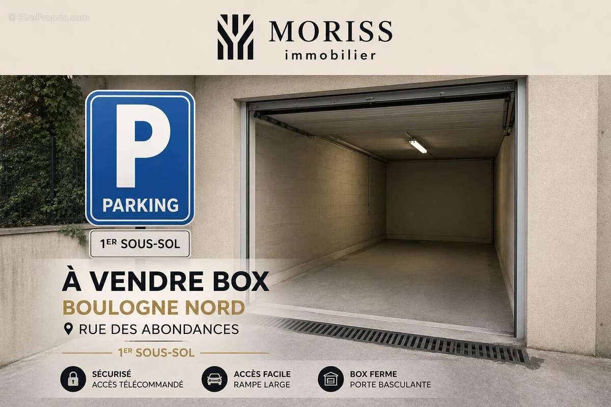 Parking à BOULOGNE-BILLANCOURT