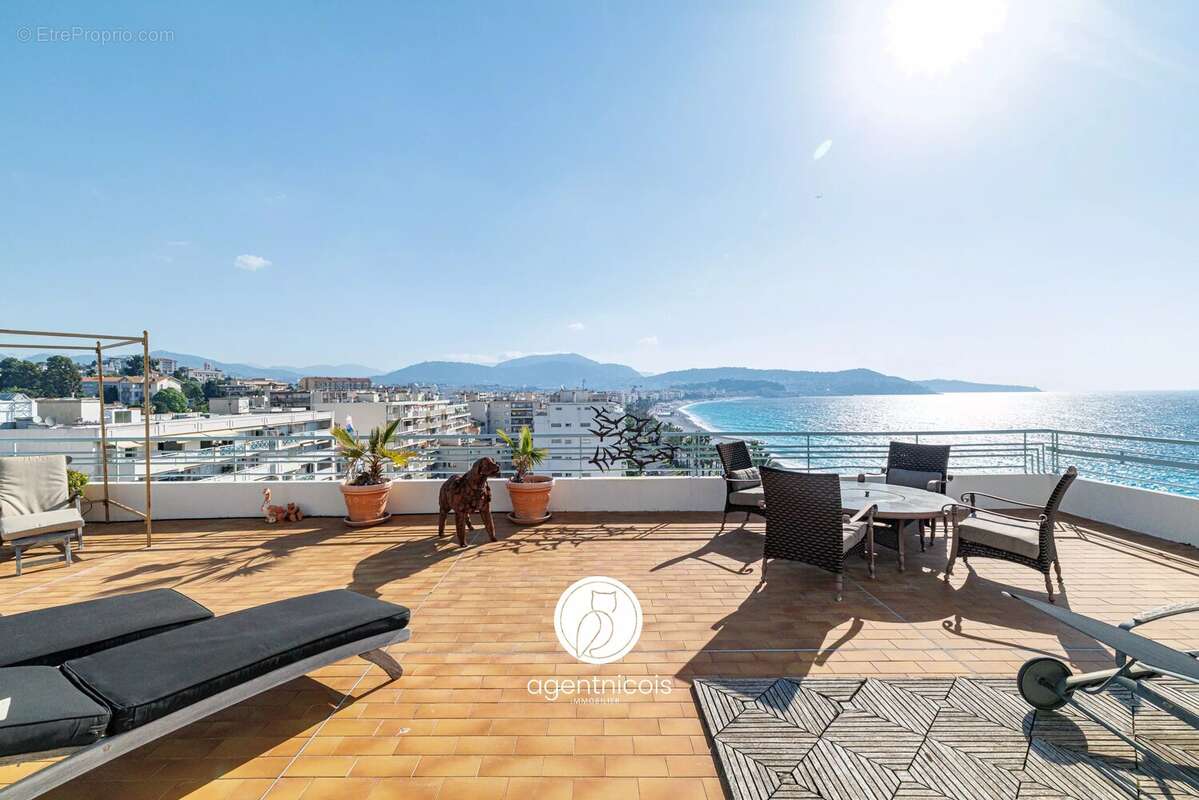 Nice // promenade des anglais : penthouse / dernier étage / vue mer panoramique / toit-terrasse / garage - photo 32