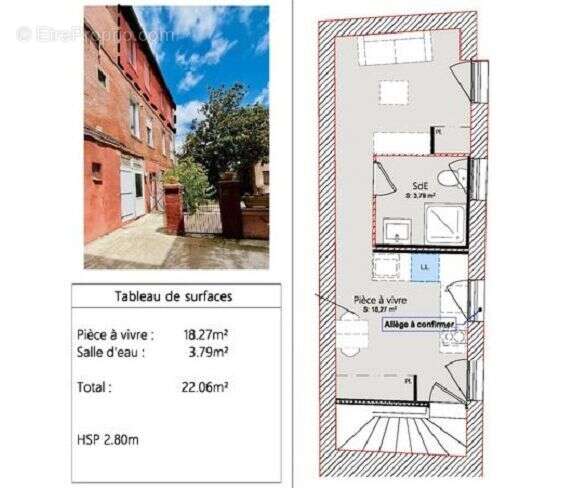 Appartement à TOULOUSE