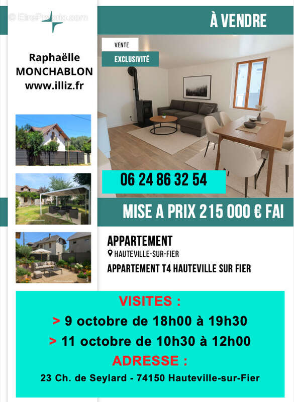 Appartement à HAUTEVILLE-SUR-FIER