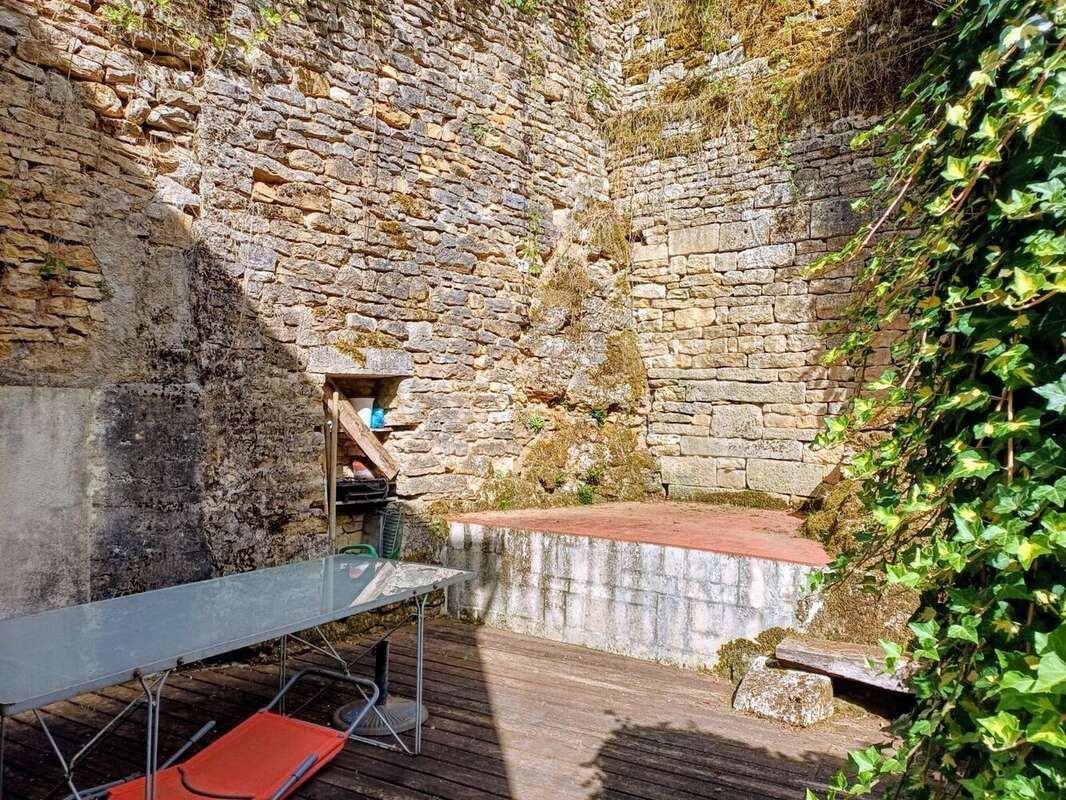 terrasse - Maison à CLAMECY
