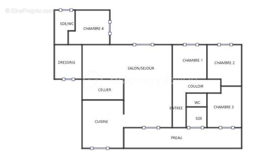 Maison à L&#039;HOUMEAU