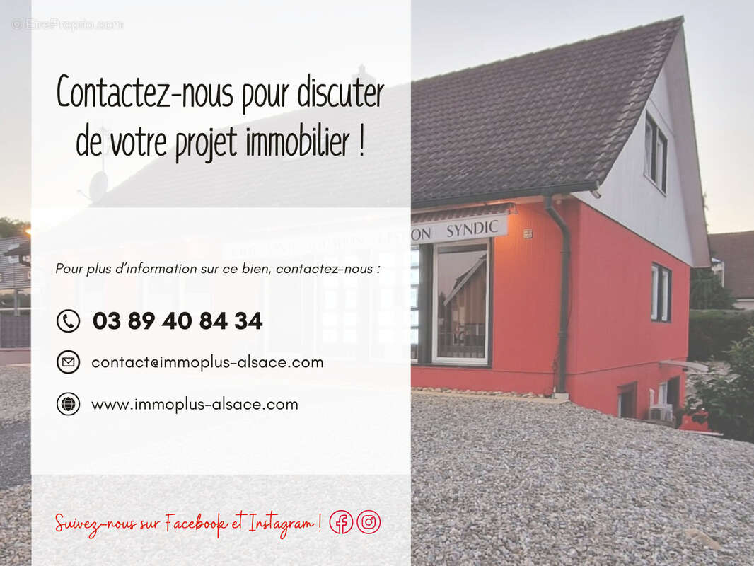 Maison à RIEDISHEIM