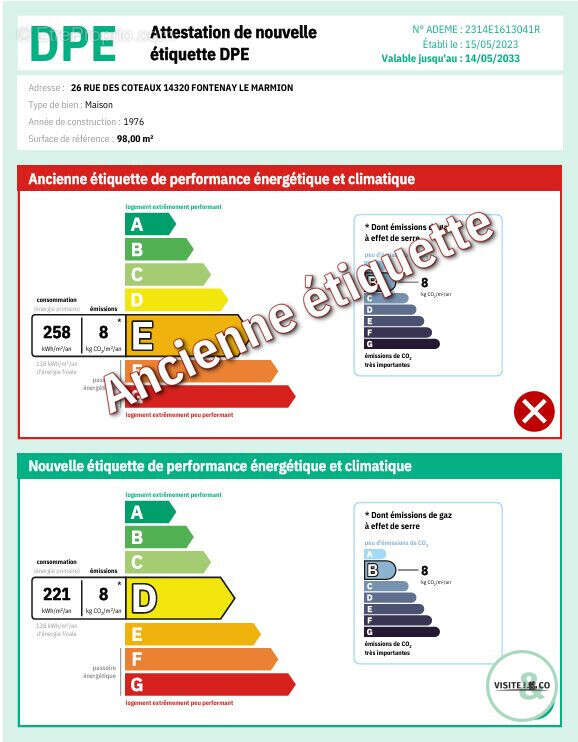 Maison 99 m² à Fontenay-Le-Marmion  - photo 7