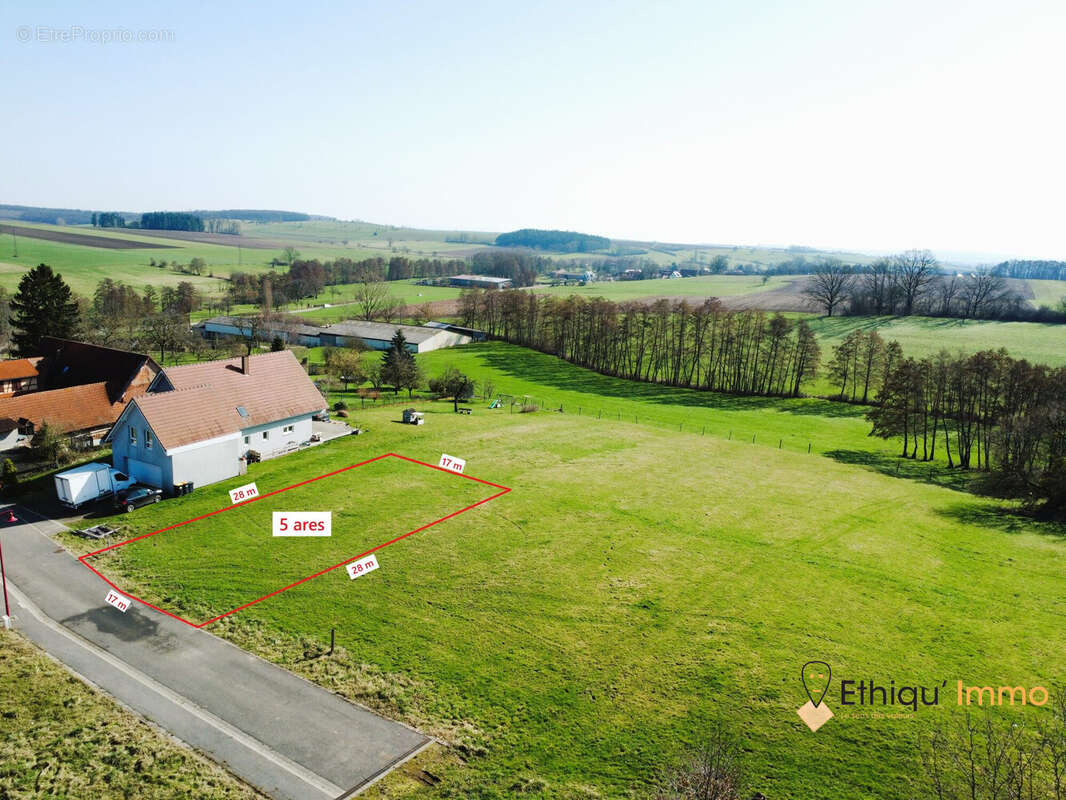 Terrain à BISCHHOLTZ