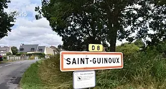 Terrain sain-guinoux borne et viabilise de 283 m2 - photo 2