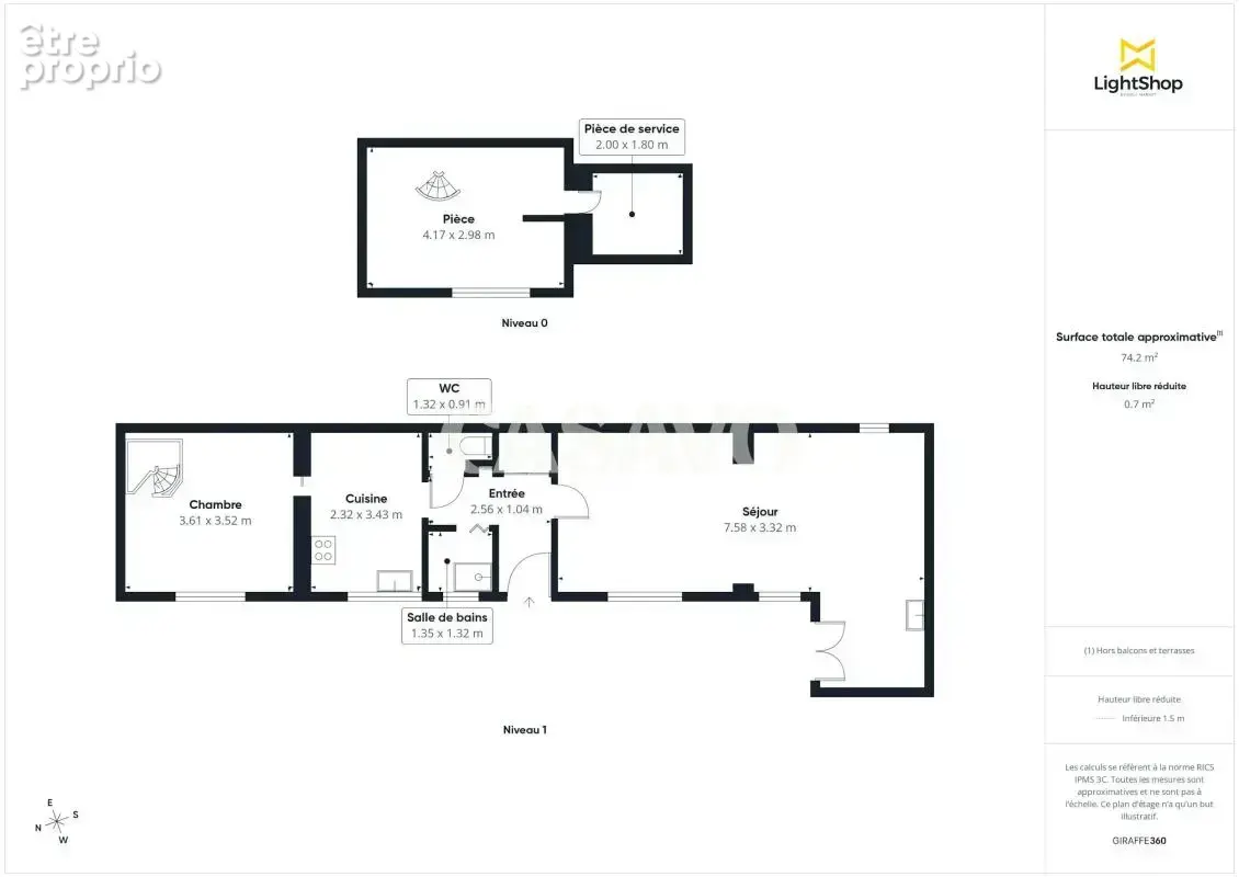 Vente Maison 4 pièces de 68m² - 92210 Saint-Cloud - photo 19