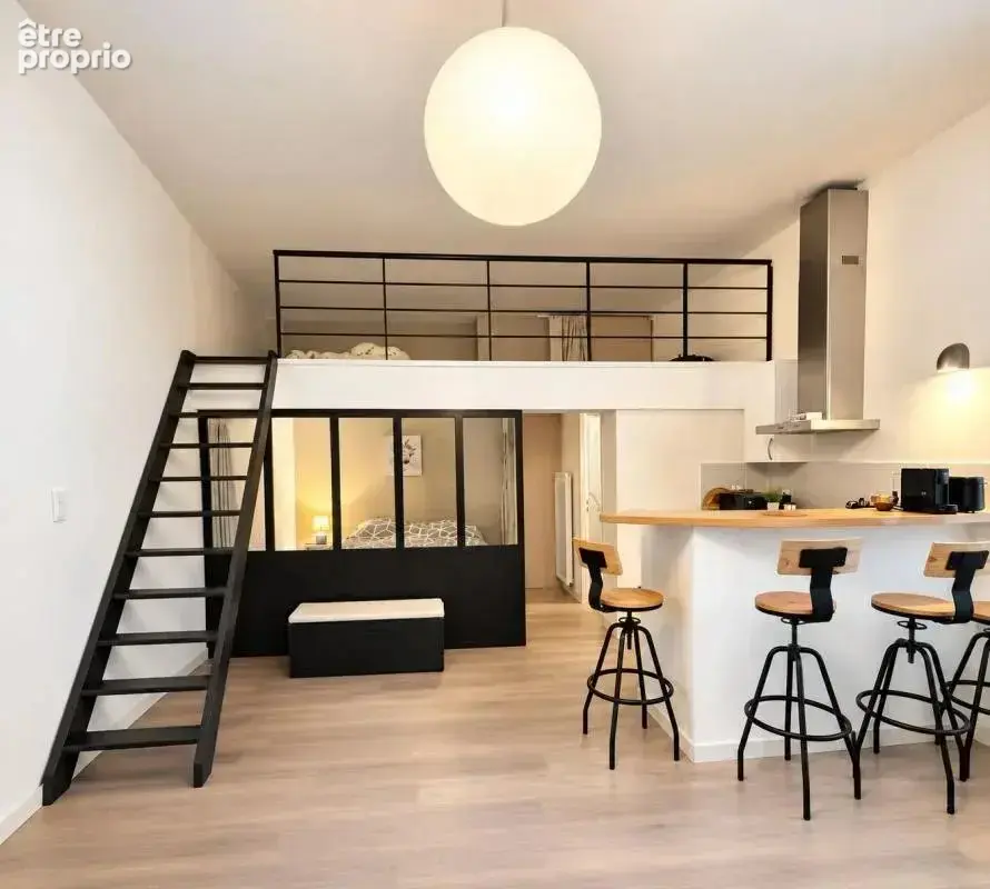TOULOUSE SAINT-AUBIN –  Loft T2 entièrement rénové – Idéal investisseur - photo 1