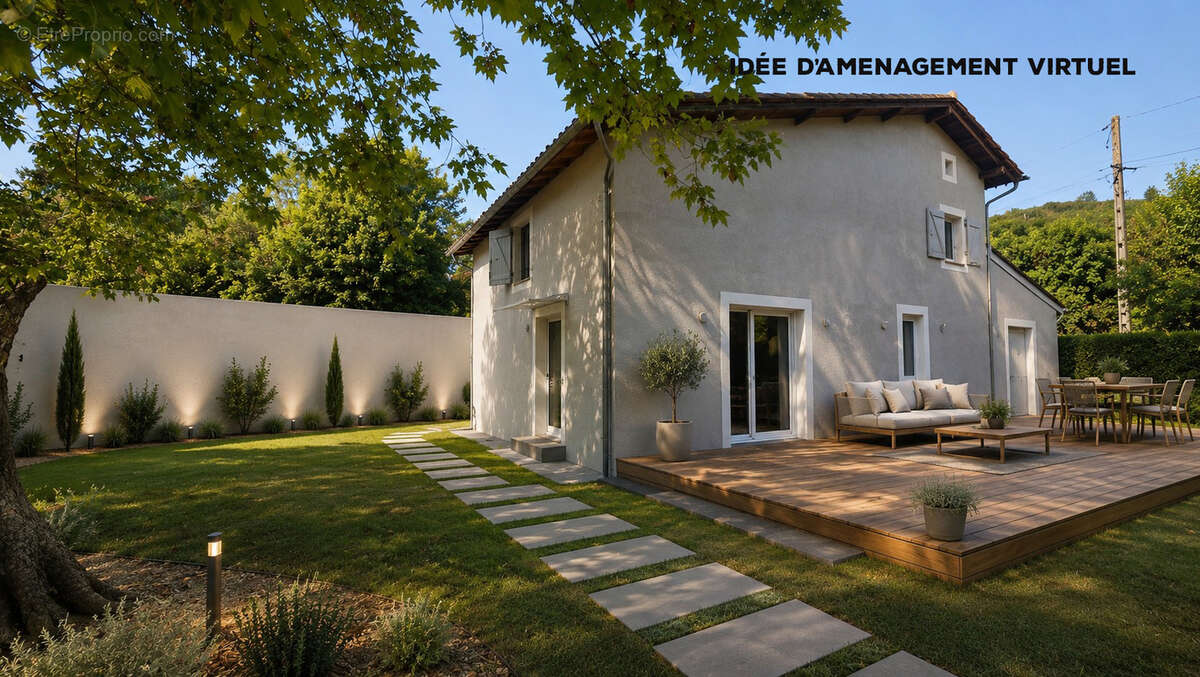 Maison T5 proche Ste Cécile d'Avès sur parcelle de 750m² - photo 2