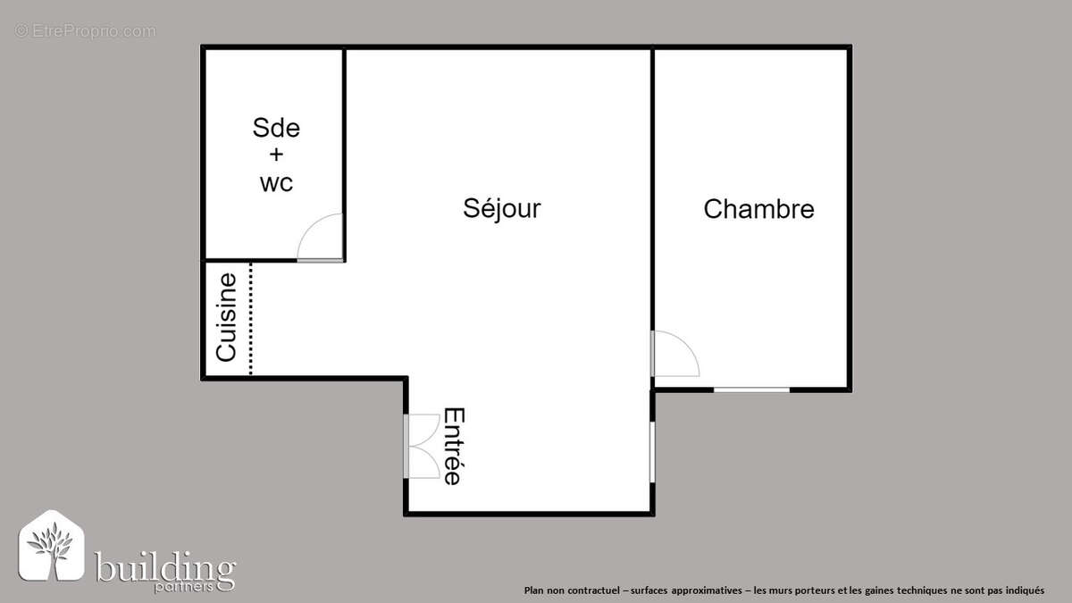 Sacré-Coeur Paris 18ème - Appartement 2 pièces 35 m² habitables - photo 2