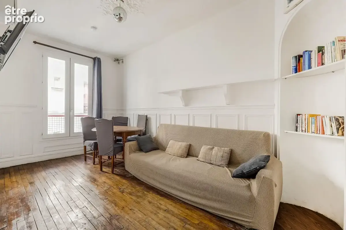 Appartement Paris 18eme CALME, 2 pièces 31.15 m2 - photo 2