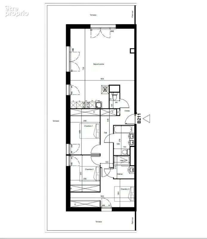 Appartement à TOURNEFEUILLE