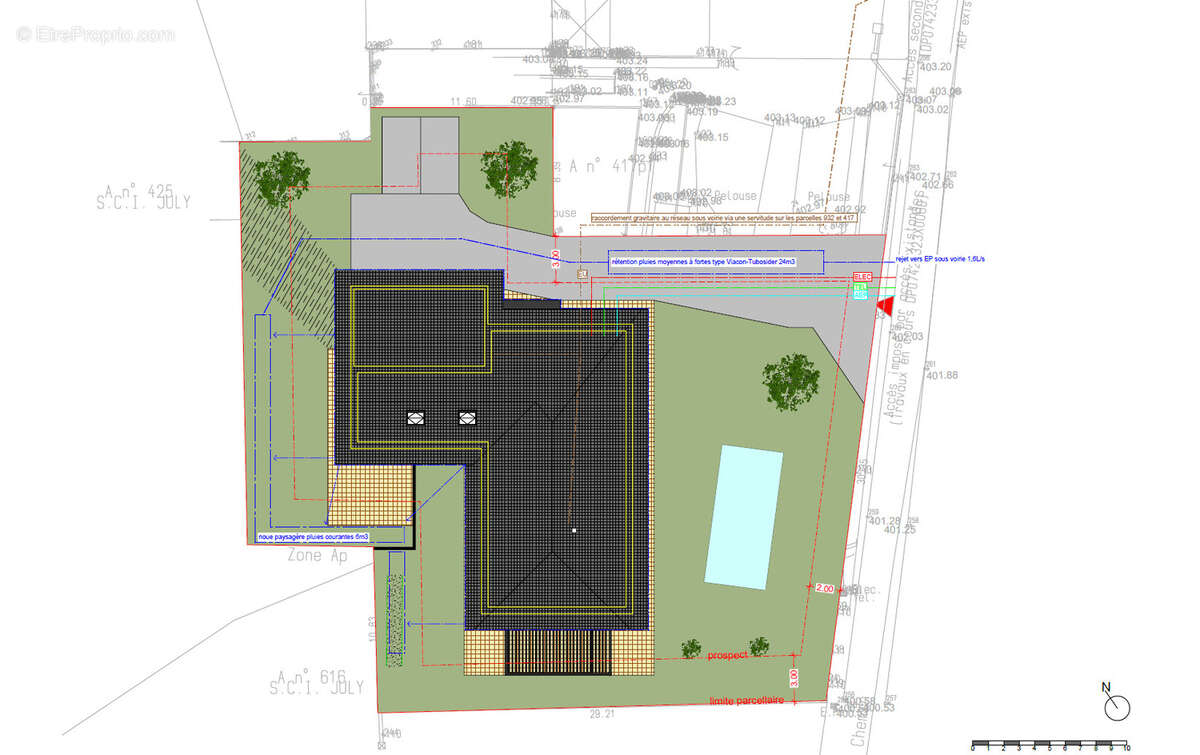 Terrain à SAINT-FELIX
