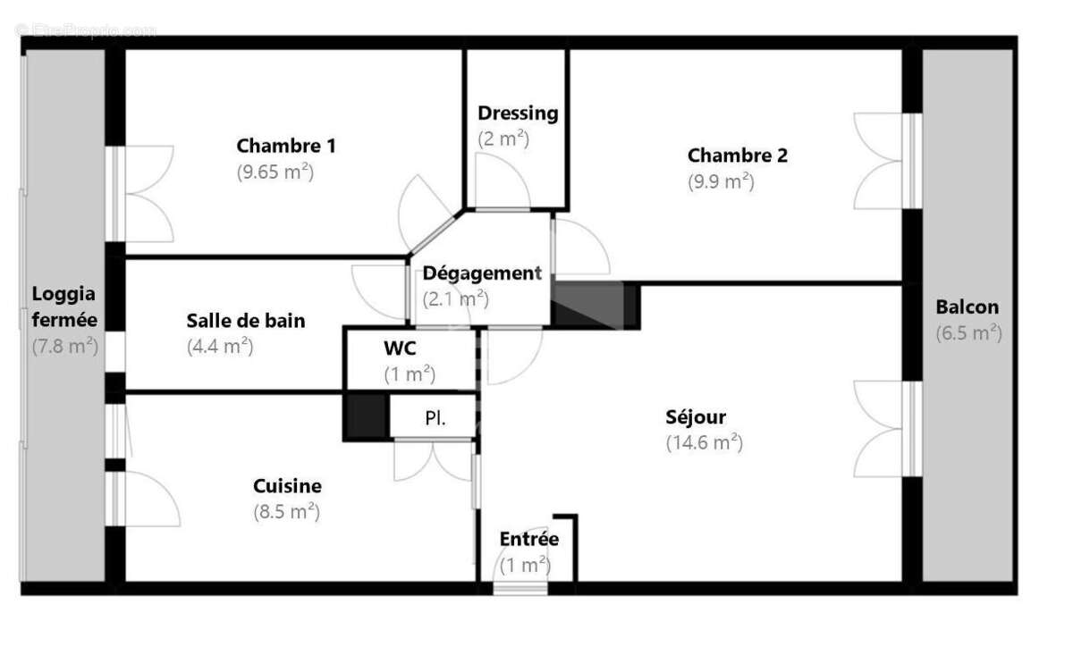 Appartement à MARSEILLE-10E