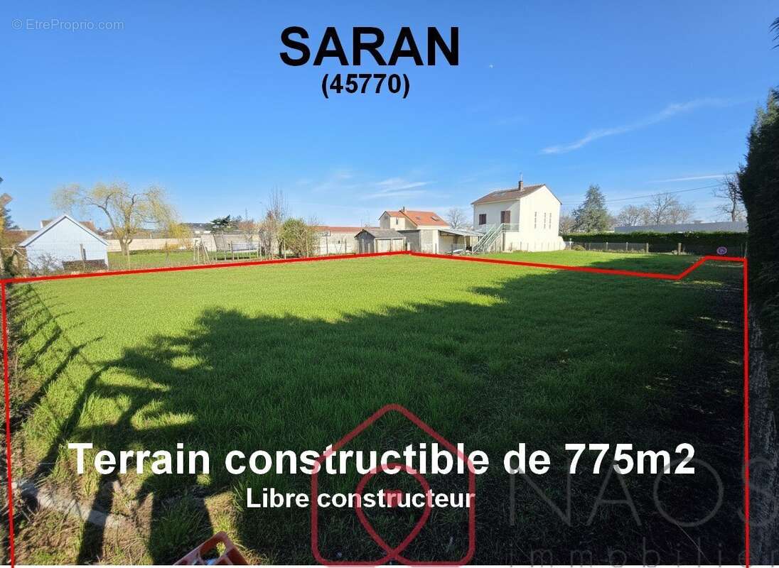 Saran terrain constructible de 775m2 proche des commodités - photo 2