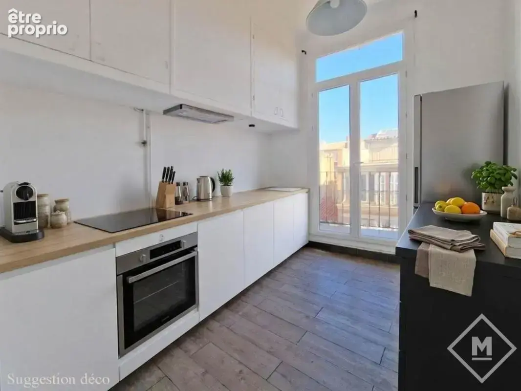 Vente type 2/3 62 m2 dernier étage ascenseur balcon Estrangin/Baret 13006 - photo 10
