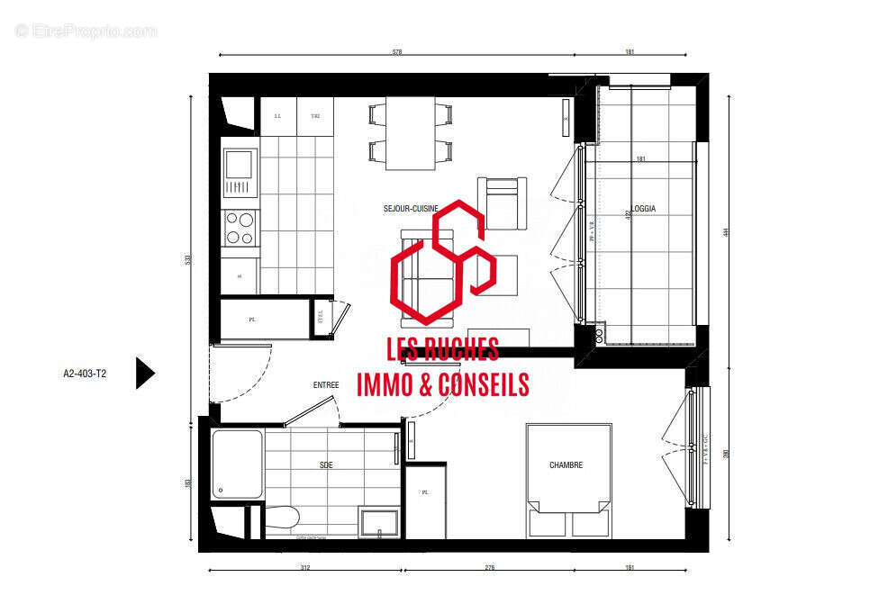 Appartement à PARIS-18E