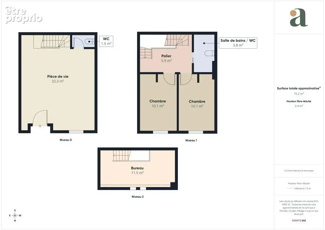Maison T4 avec parking — Centre du village et vue Chaîne des Costes - Lambesc (13410) - photo 18