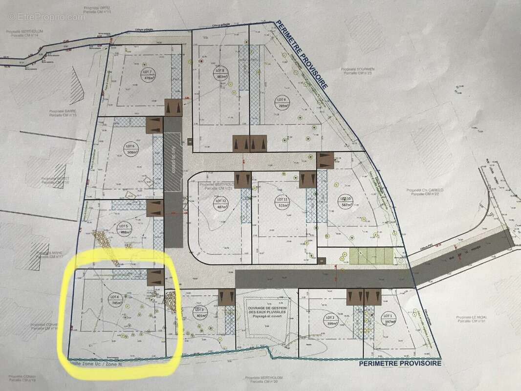 Terrain à CONCARNEAU