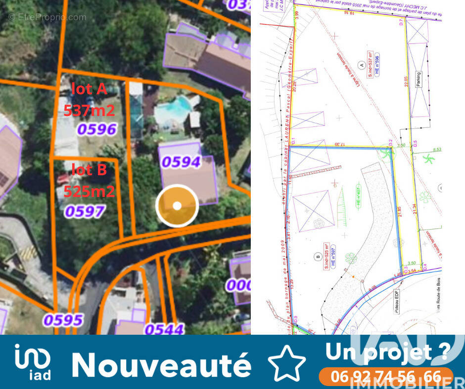 Photo 1 - Terrain à SAINT-DENIS