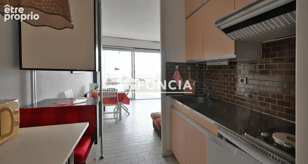 Point zero – 1ère ligne mer – studio cabine 26 m² – vue mer – balcon 6 m² – parking - photo 5